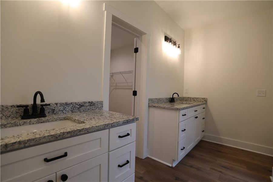 Furnished interior view inside a new home in , Dawsonville (Image 5).