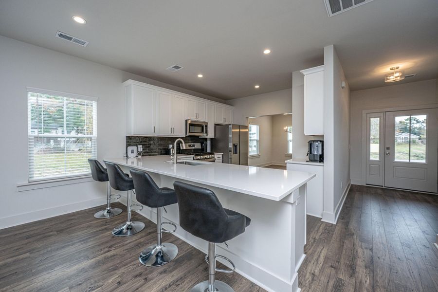 Furnished interior view inside a new home in , North Charleston (Image 13). Furnished interior view inside a new home in , North Charleston (Image 13).