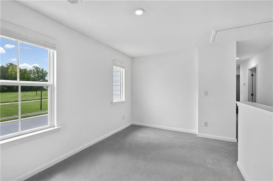 Spacious, unfurnished interior of a new home in Prentis Branch, Rome (Image 13).