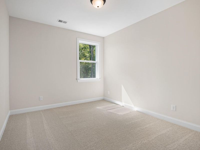 Spacious, unfurnished interior of a new home in Rockport, Wake Forest (Image 68).