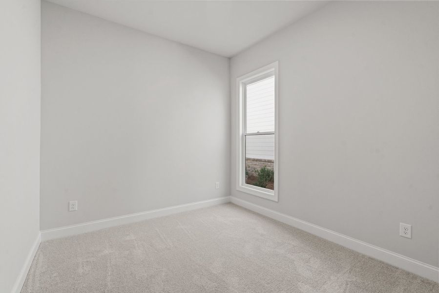 Representative unfurnished interior of a home built from the The Osbourne by The Providence Group in Waterhaven, Cumming (Image 30).