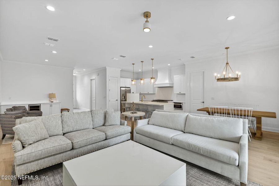 Furnished interior view inside a new home in , Ponte Vedra Beach (Image 13). Furnished interior view inside a new home in , Ponte Vedra Beach (Image 13).