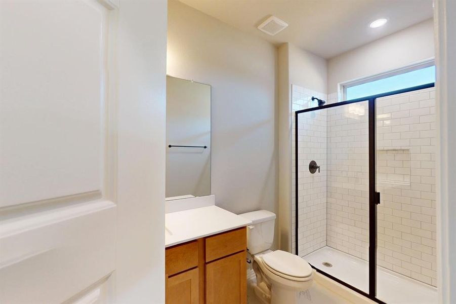 Furnished interior view inside a new home in Vintage Village, Argyle (Image 9).