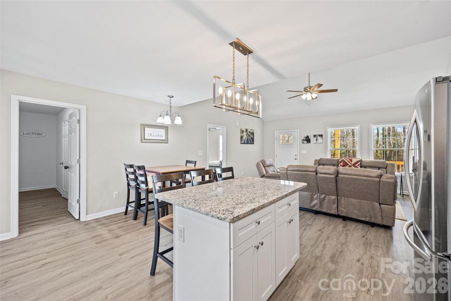 Furnished interior view inside a new home in , York (Image 11).