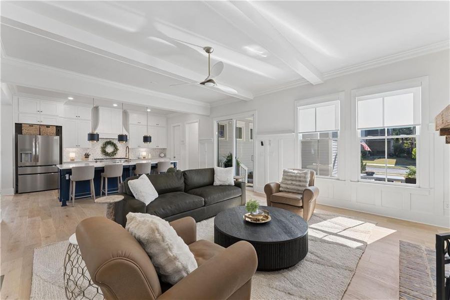 Furnished interior view inside a new home in Crossroads, Milton (Image 17).