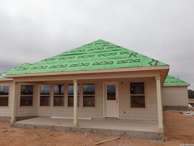 In-progress construction of a new home in Hickory Ridge, Elmendorf, TX (Image 31). In-progress construction of a new home in Hickory Ridge, Elmendorf, TX (Image 31).