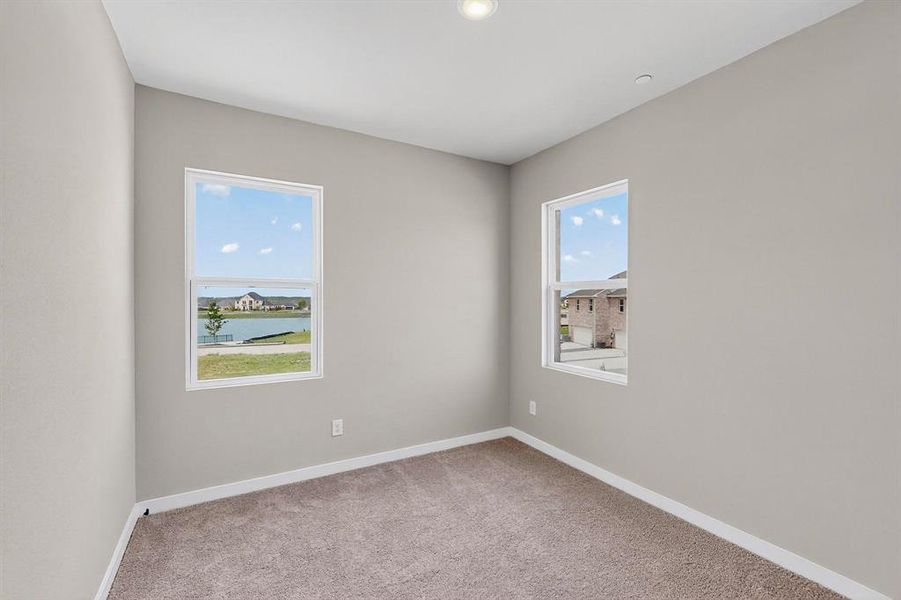 Spacious, unfurnished interior of a new home in Solterra Texas, Mesquite (Image 27).