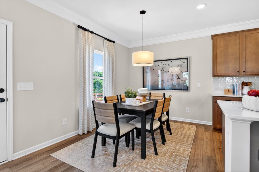 Furnished interior view inside a new home in Saddle Ridge, Calhoun (Image 13).