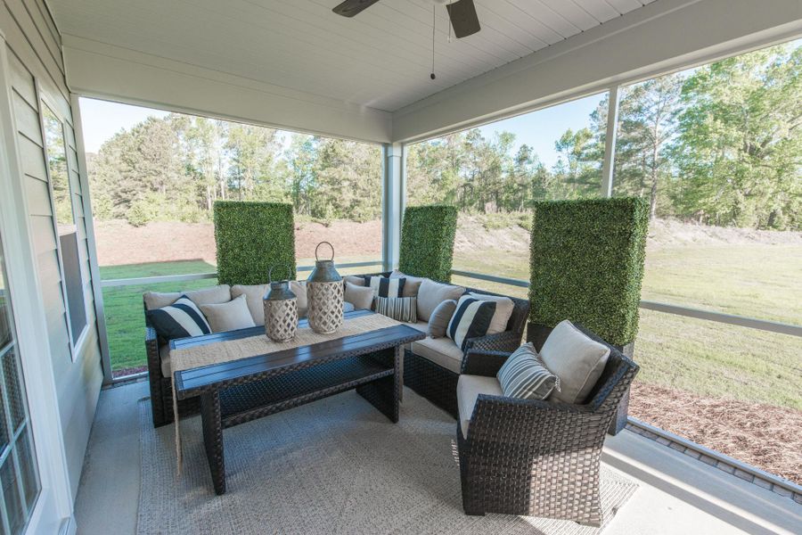 Representative furnished interior of a home built from the Helmsley by Bill Clark Homes in The Sanctuary at Sunset Beach, Sunset Beach (Image 55). Representative furnished interior of a home built from the Helmsley by Bill Clark Homes in The Sanctuary at Sunset Beach, Sunset Beach (Image 55).