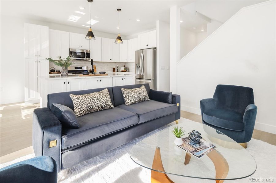 Furnished interior view inside a new home in , Arvada (Image 11).