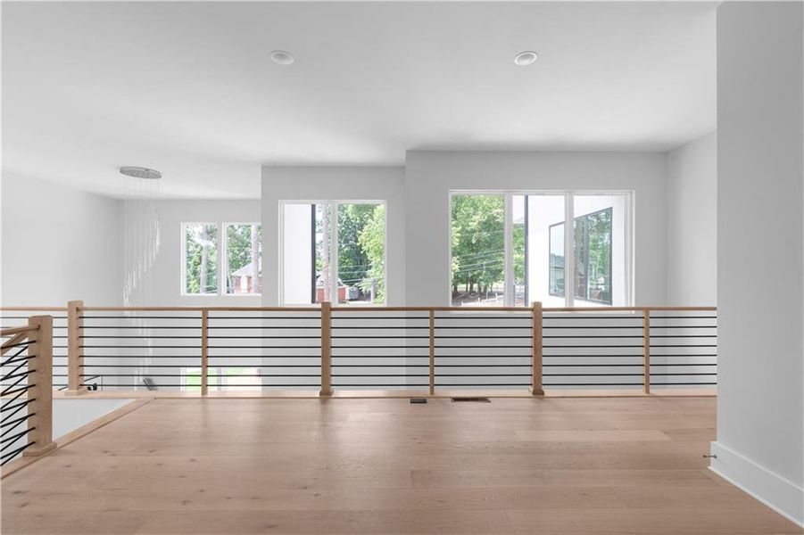 Spacious, unfurnished interior of a new home in , Atlanta (Image 83).