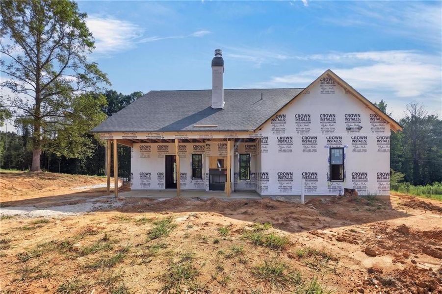 In-progress construction of a new home in , Rockmart, GA (Image 35). In-progress construction of a new home in , Rockmart, GA (Image 35).