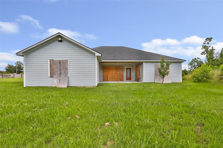 Exterior details and patio area of a home in , Cleveland (Image 10). Exterior details and patio area of a home in , Cleveland (Image 10).
