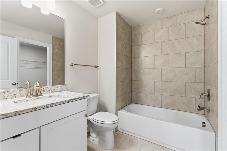 Furnished interior view inside a new home in Ford Landing, Acworth (Image 37).