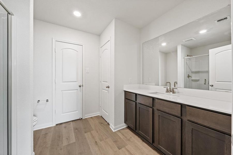Furnished interior view inside a new home in Retreat at Fossil Creek, Fort Worth (Image 5). Furnished interior view inside a new home in Retreat at Fossil Creek, Fort Worth (Image 5).