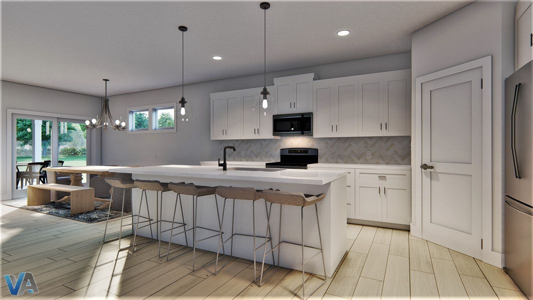Representative furnished interior of a home built from the Redbud by McKee Homes in The Walk at East Village, Clayton (Image 10). Representative furnished interior of a home built from the Redbud by McKee Homes in The Walk at East Village, Clayton (Image 10).