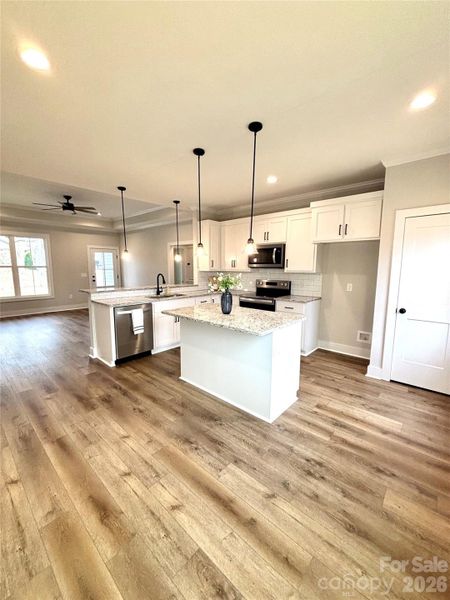 Furnished interior view inside a new home in , Rockwell (Image 11).