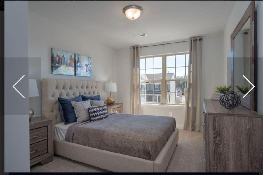 Furnished interior view inside a new home in Thunder Ridge, Dawsonville (Image 14).