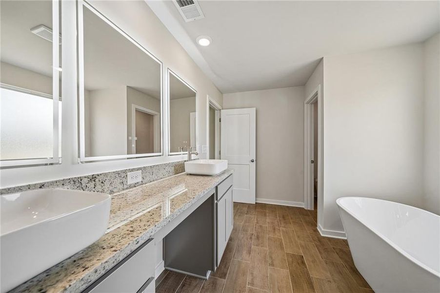 Furnished interior view inside a new home in Southern Hills, McDonough (Image 5). Furnished interior view inside a new home in Southern Hills, McDonough (Image 5).