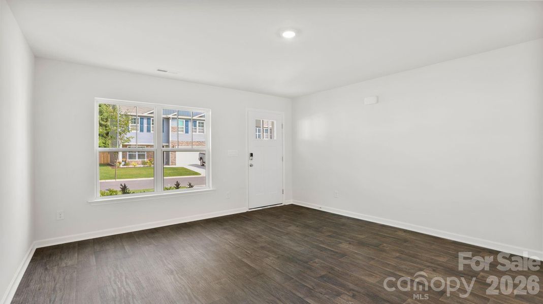 Spacious, unfurnished interior of a new home in Wildbrook Village, Waynesville (Image 15).