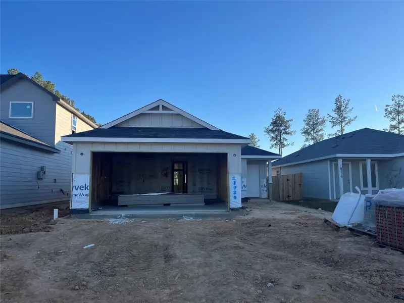 In-progress construction of a new home in The Enclave at Spring Branch, Montgomery, TX (Image 6).