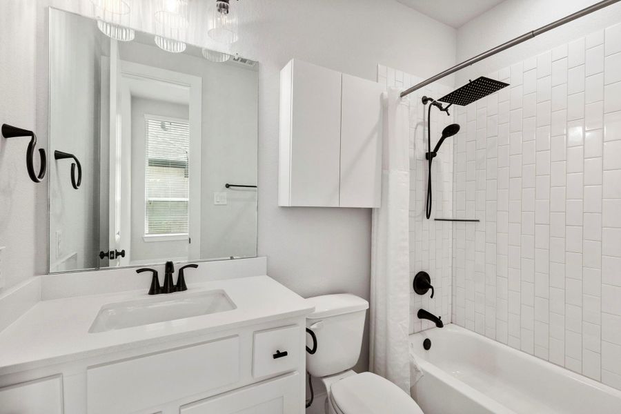 Furnished interior view inside a new home in Woodforest, Montgomery (Image 15).