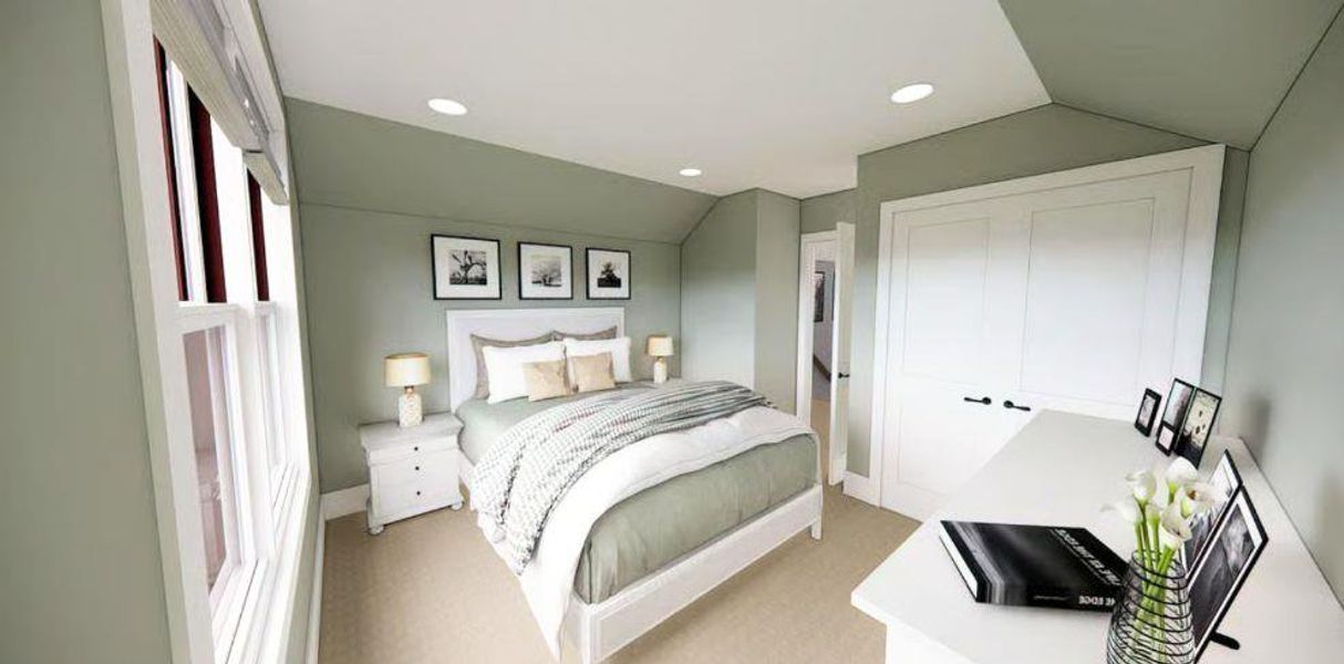 Furnished interior view inside a new home in , Douglasville (Image 13).