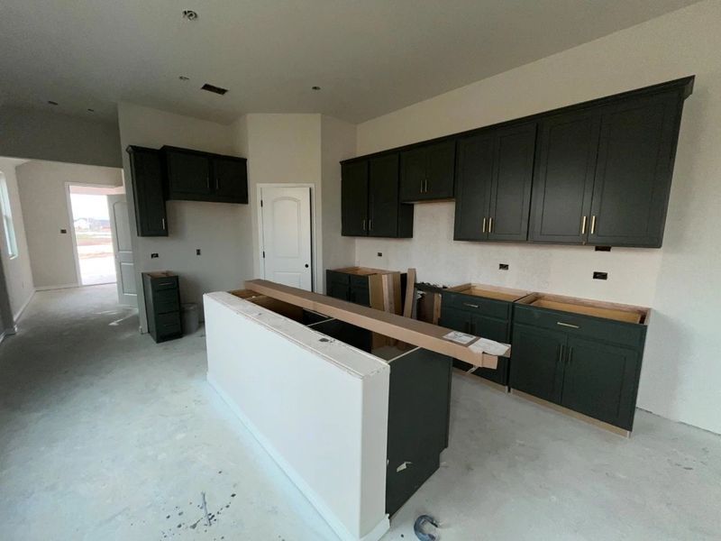 In-progress construction of a new home in Lariat, Liberty Hill, TX (Image 13).