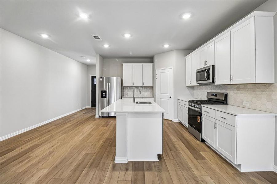 Photo is not of the actual home, but is an inspirational photo of builder’s model home and may depict options, furnishings, and/or decorator features that are not included.
