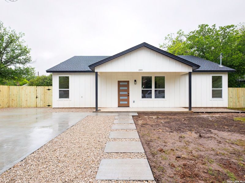 Exterior details and patio area of a home in , Brownwood (Image 28).