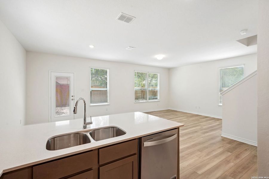 Furnished interior view inside a new home in Nagel Crossing, San Antonio (Image 7).