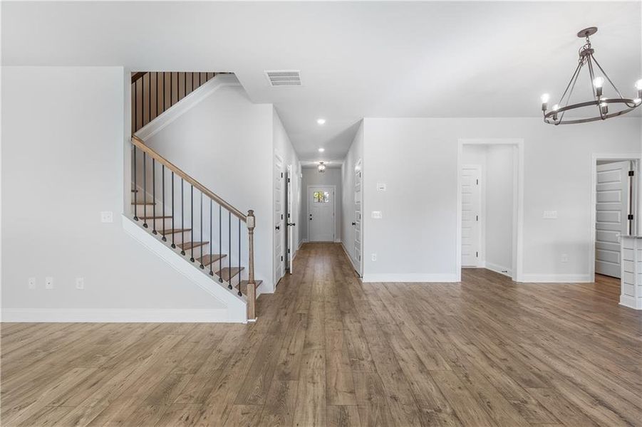 Spacious, unfurnished interior of a new home in Ridge Pointe, Athens (Image 13). Spacious, unfurnished interior of a new home in Ridge Pointe, Athens (Image 13).
