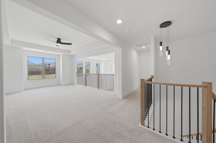 Spacious, unfurnished interior of a new home in Hillside Village, Celina (Image 32). Spacious, unfurnished interior of a new home in Hillside Village, Celina (Image 32).