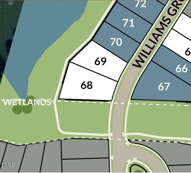 Corner Lot with private views Corner Lot with private views
