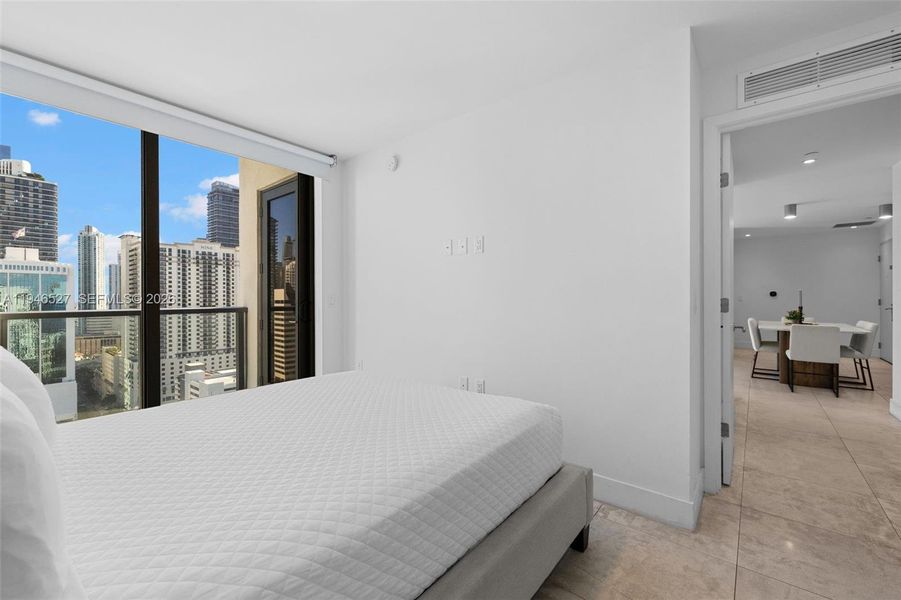 Furnished interior view inside a new home in , Miami (Image 14).