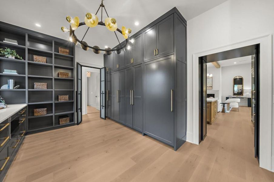 Furnished interior view inside a new home in , Alpharetta (Image 62).