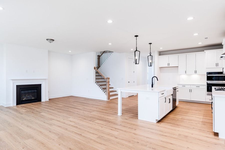 Spacious, unfurnished interior of a new home in High Grove Oaks, Fuquay Varina (Image 17).