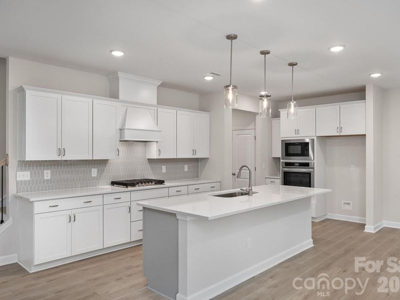Furnished interior view inside a new home in Enclave at Belmont, Belmont (Image 4).