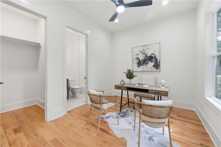 Furnished interior view inside a new home in , Atlanta (Image 10). Furnished interior view inside a new home in , Atlanta (Image 10).