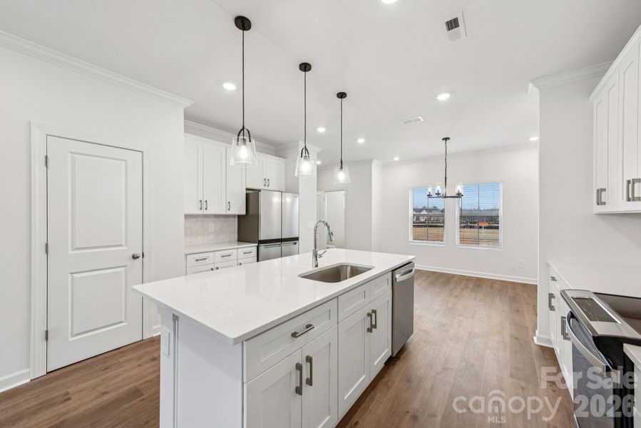 Furnished interior view inside a new home in , Fort Mill (Image 6).