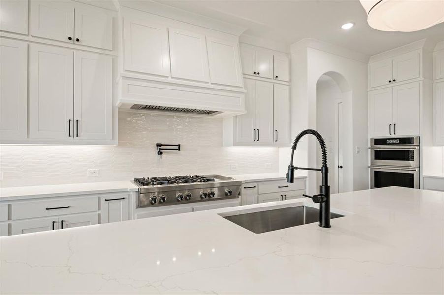 Furnished interior view inside a new home in , Haslet (Image 10).