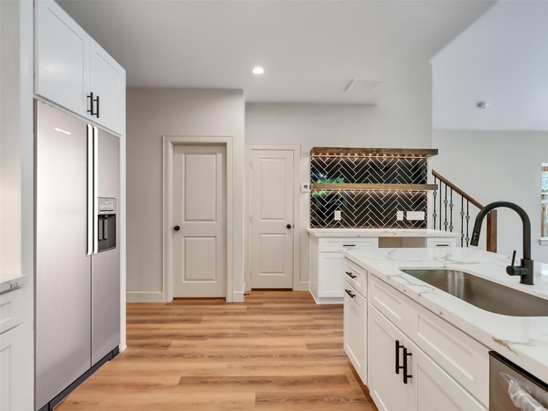 Furnished interior view inside a new home in , Willis (Image 5).