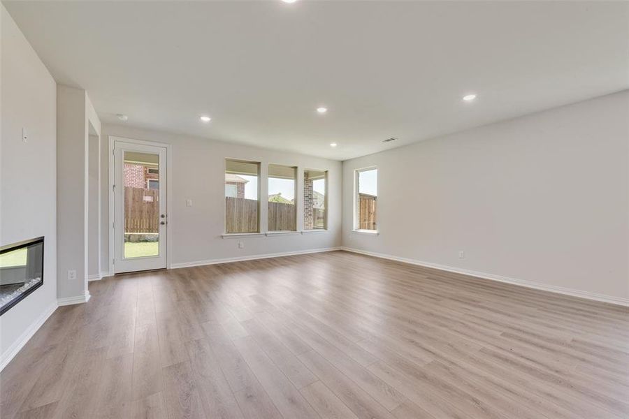 Spacious, unfurnished interior of a new home in Villages of Hurricane Creek, Anna (Image 27). Spacious, unfurnished interior of a new home in Villages of Hurricane Creek, Anna (Image 27).