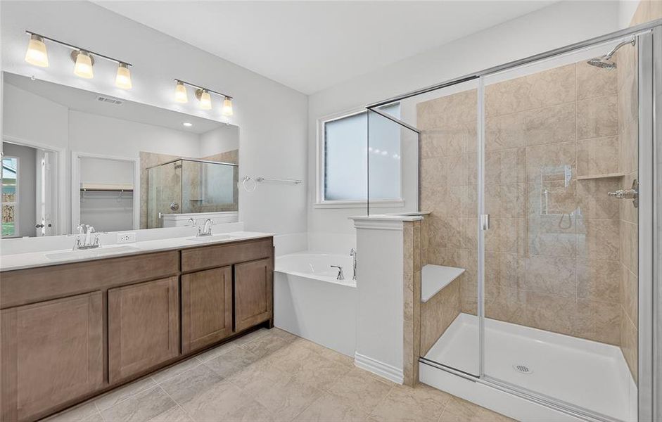 Furnished interior view inside a new home in Liberty Pointe, Gainesville (Image 15).