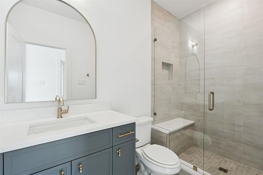 Additional full bath.