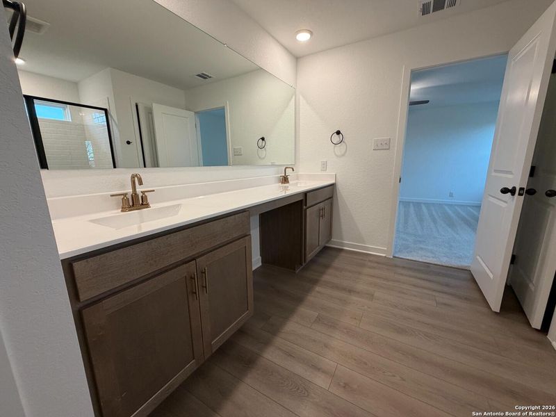 Furnished interior view inside a new home in The Preserve at the Wilder, Adkins (Image 11).