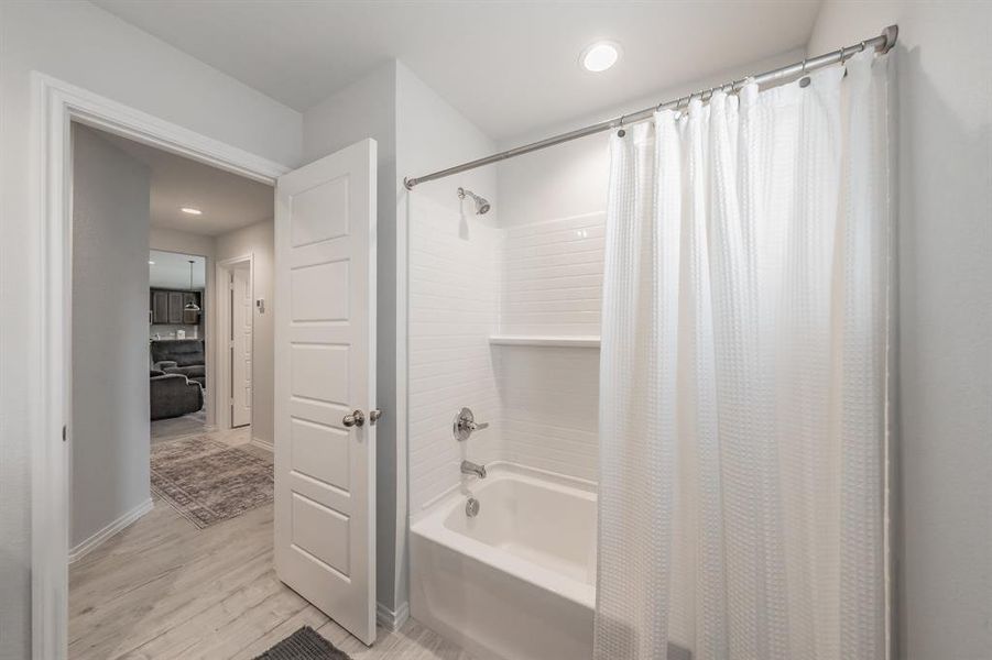 Furnished interior view inside a new home in Stone Eagle, Azle (Image 34).