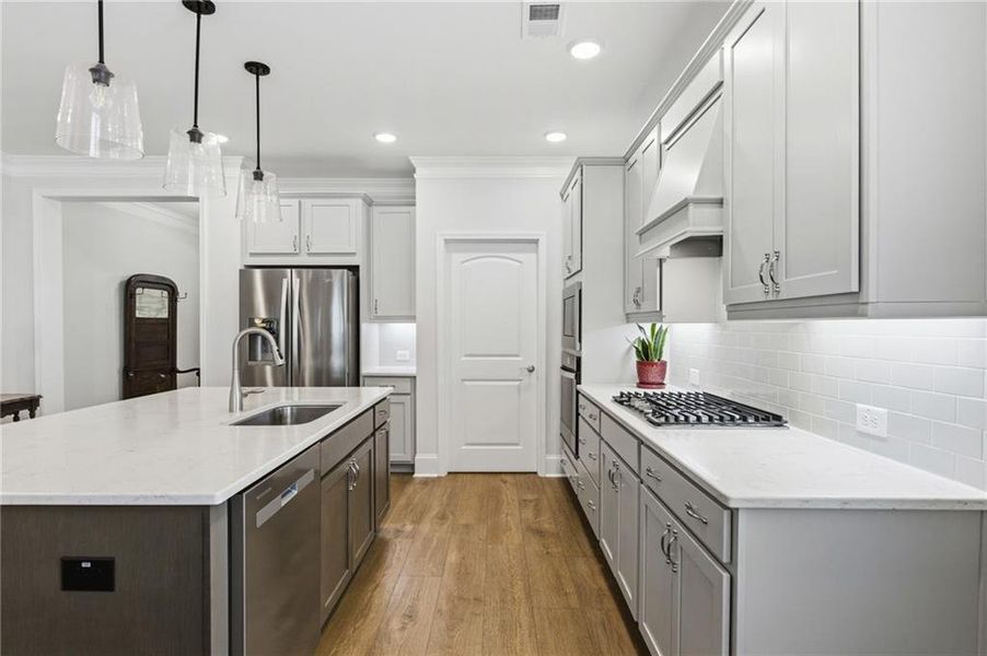 Furnished interior view inside a new home in , Canton (Image 28). Furnished interior view inside a new home in , Canton (Image 28).