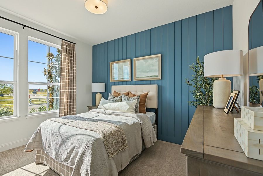 Furnished interior view inside a new home in Leonard Trails, Anna (Image 34).