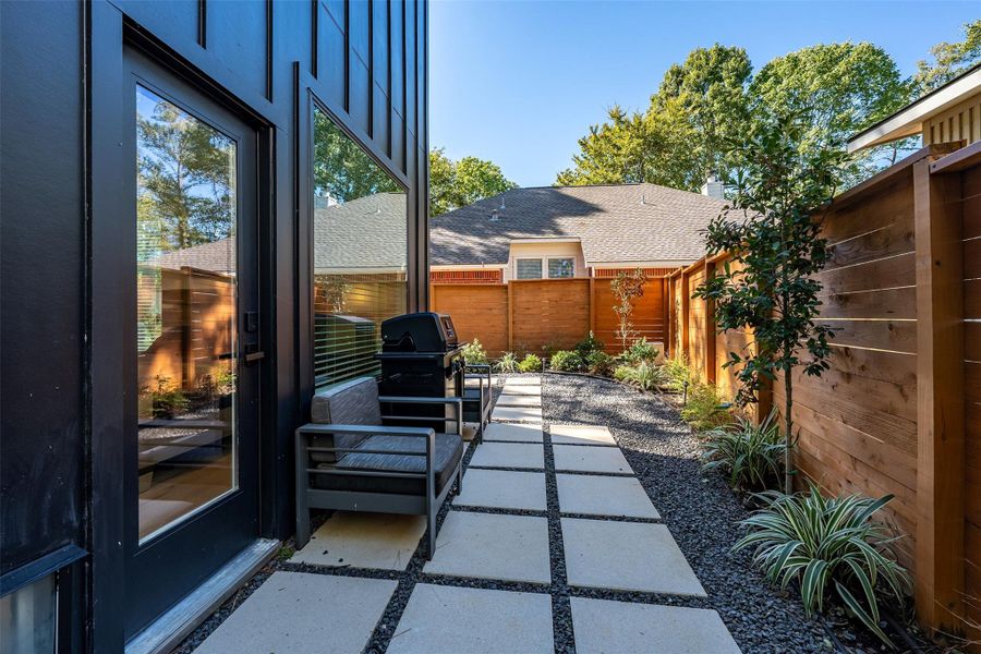 Exterior details and patio area of a home in , Montgomery (Image 20). Exterior details and patio area of a home in , Montgomery (Image 20).